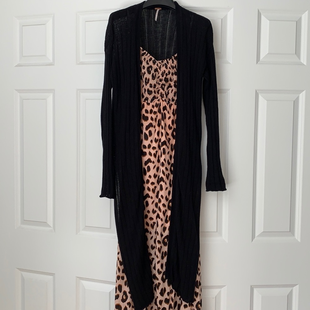Free people full length cardigan